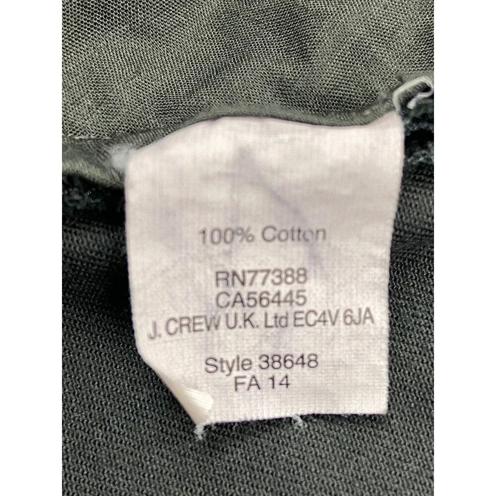 J CREW Sutton Mens 34x32 Dark Gray Soft 100% Cotton Straight Khaki/Chino Pants